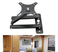 Support TV pliable d'intérieur for camping-car, support d'écran de 14 à 42 pouces, réglable au plafond for voiture, cuisine, salle manger, caravane Pour voiture RV