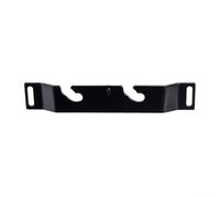 Support TV pour barre de son compatible avec Samsung HW-E450 D351 Plaque d'extension flexible Noir 17,5 x 3 cm