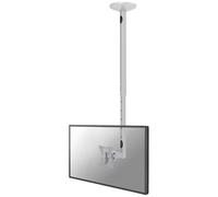 Support TV pour plafond Neomounts FPMA-C050SILVER 25,4 cm (10\ ) - 76,2 cm (30\ ) inclinable, mobile, réglable en hauteur argent