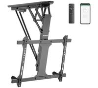 Support TV pour plafond SpeaKa Professional SP-TVCM-520 avec motorisation électrique, inclinable, commande par application 81,3