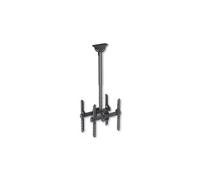 Support TV pour plafond TECHly ICA-CPLB-944D Dual ICA-CPLB-944D 81,3 cm (32) - 132,1 cm (52) inclinable + pivotant