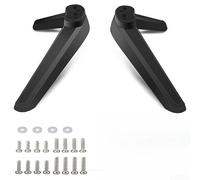 Support TV robuste pour TV LED LCD de 32 à 55 pouces - Base pivotante avec hauteur réglable et compatibilité avec les motifs Vesa - Support de bureau sécurisé - Argenté