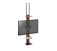 Support TV sol-plafond écran 32"-65" - Hauteur réglable 200-260cm