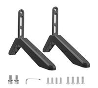 Support TV - Support de télévision, rehausseur réglable | Pieds de support universels pour écran plat, construction en métal durable avec des designs modernes pour chambre à coucher, dortoir, zone de