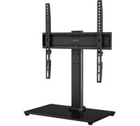 Support TV sur Pied Pivotant Universel pour Télévision de 26 à 55 Pouces LCD/LED/OLED/Plasma/Incurvé avec Pivot à 45 Degrés