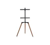 Nedis Support TV sur pied TVSM7060BK 50–65 pouces jusqu'à 35 kg design scandinave Noir