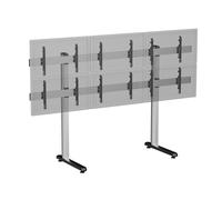 Support TV sur pieds - 6 écrans 45''-50'' - Hauteur 180 cm - A poser