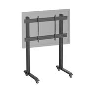 Support TV sur pieds 70''-120'' à roulettes noir