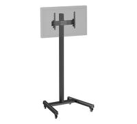 Support TV sur roulettes 32'' - 75'' Hauteur 240cm, Inclinable noir