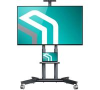 ONKRON Support TV roulettes 32-75 Pouces, 50 kg, Max VESA 600x400, TS1571-G