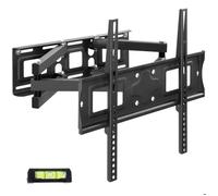 Support TV - TECTAKE - Support TV mural en acier orientable et inclinable pour écran de 66 cm à 191 cm (26""-75"" pouces) - Noir