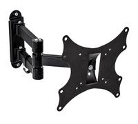 Support TV - TECTAKE - Support TV mural orientable et inclinable pour écran de 66 cm à 191 cm (17"" - 37"") - Noir