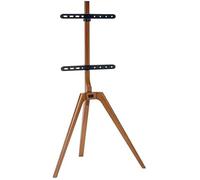 Support TV - TM Electron - Pied Sol - Bois Massif - Rotation 45° - VESA 200x200 à 600x400
