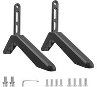 Support TV universall - Pieds sur pied | Hauteur réglable | Pieds universels avec base antidérapante pour téléviseurs de 32 à 65 pouces dans le salon ou la chambre | Support TV universel