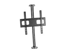 Support TV Universel à roulettes pour téléviseurs de 49 à 75 Pouces, Hauteur réglable avec étagère AV, Support TV Mobile sur roulettes, supporte 50 kg, Compatible avec Les Supports de 600 x