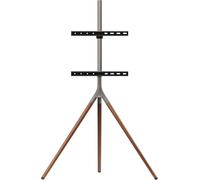 Support TV universel avec trépied - Écrans mesurant entre 32 et 65 pouces - Téléviseurs LCD/LED/Plasma/OLED/QLED - Pivotement à 360° et hauteur réglable - VESA 400x400 - WM7471, Dark