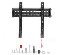 Support TV Universel Support de Base pour Moniteur TV Support Mural Robuste pour téléviseurs Plasma LCD LED de 22 à 55 Pouces Construction Robuste en Acier laminé à Froid Kit