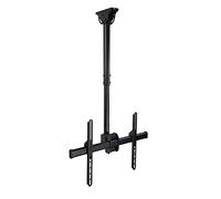Support TV Universel, Support de Plafond réglable pour téléviseur - Support Mural pour téléviseur 4K de 32 à 65 Pouces, Hauteur réglable, inclinable et pivotant, écran pl,60cm