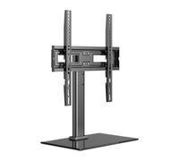 Support TV Unykach pour TV 23 -60 - Base en verre trempé - Poids max 40 kg - VESA 400x400 mm - Cou