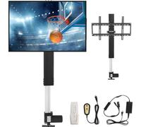 Support TV VEVOR pour téléviseurs LCD LED 30-50 pouces, Support TV automatique, Ascenseur pour téléviseur, Support TV Lift 97,4 à 167,4 cm, Réglable en hauteur & stable Max. 60 kg