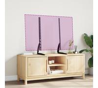 Support TV VidaXL 2 PCS pour écrans de 37 à 75 pouces - Capacité 45 kg, VESA 600x400