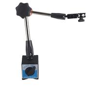 Support universel à base magnétique réglable de 368 mm pour indicateur à cadran, base magnétique en acier au carbone avec interrupteur marche/arrêt, bras articulé fluide pour
