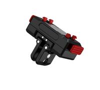 Support universel à libération rapide pour caméra d'aventure avec pivotement à 360° et double port d'adaptateur, base légère