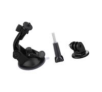 Support universel à ventouse pour caméra d'action flexible 190 x 180 Y Positionnement sur tableau de bord lisse Ventouse verrouillable