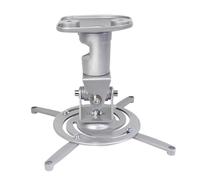 Support universel au plafond pour budgétaire Epson Optoma Benq AUN UNIC,support d'inclinaison réglable,bras extensibles,rotation à percussion - Type Silver