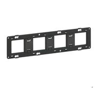 Support universel BATIBOX à vis 4 postes / 10 modules pour Mosaic, Céliane ou Soliroc - LEGRAND - 419584