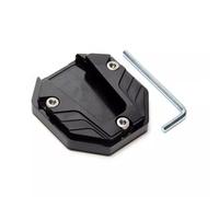 Support Universel Béquille Moto pour Ducati Multistrada V4S V2S V2 V4 S 2022-2026, Plaque D'Extension De BéQuille LatéRale Coussin D'Extension BéQuille Accessoires,Black