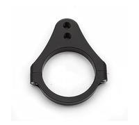 Support Universel D'amortisseur De Direction Moto De Course Moto De Rue ATV Scooter Électrique 31-54mm Pince De Fourche Monture De Support Direction Stabilisateur Amortisseur Direction (Couleur : Bla