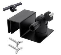 Support universel de gouttière pour caméra de toit - Réglable à 360 degrés - Support en aluminium pour Blink Arlo Eufy Reolink - Fixation résistante aux intempéries sans perçage pour caméra de