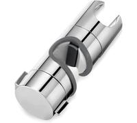 Support universel de pommeau de douche réglable 24 mm - Support de pommeau de douche réglable en ABS chromé - Support de tête de pulvérisation rotatif à 360 °
