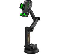 Support universel de téléphone portable pour voiture, résistant aux chocs, pour console centrale et pare-brise, pour camion, tout-terrain et véhicule vert