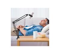 Support universel flexible et rotatif à 360 pour téléphone portable, bras long, pour lit ou bureau HB057