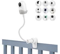 Support universel flexible pour moniteur de bébé - Support de caméra pour bébé sans perçage compatible avec Philips/GHB/Momcozy/ieG oifun/Babystar | Fixation sécurisée | Installation facile sans