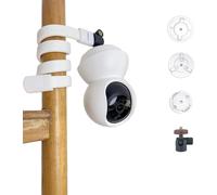 Support Universel Flexible pour Moniteur vidéo pour bébé, Support de caméra de sécurité Flexible Compatible avec Xiaomi TAPO Arlo Pro