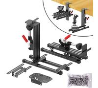 Support Universel HOTAS Bureau Compatible With X56/X52/X52 Pro/X55, Thrustmaster Warthog 10C & Throttle, Winwing Orion 1&2, T.16000M FCS, TCA Airbus, VKB Gunfighter MK.III (Pack de 2)
