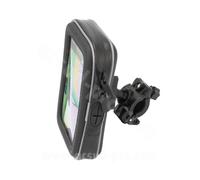 SUPPORT UNIVERSEL IMPERMEABLE POUR SMARTPHONE TELEPHONE / GPS ADAPT SCOOTER / MOTO (FIXATION GUIDON)