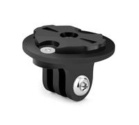 Support universel Kalexion pour ordinateur de vélo Garmin - Adaptateur combo pour GoPro - Compatible avec supports Garmin Edge 22-24 mm - Support de caméra et d'éclairage