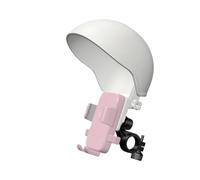 Support universel multi-angle pour téléphone portable de moto | Support de casque de téléphone portable antidérapant pour moto, multi-angle, absorption des chocs, navigation de casque
