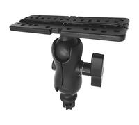 Support universel pivotant à 360° pour détecteur de poissons, facile à | Base de support pour bateau, poisson, facile à installer pour kayaks, bateaux, canoës