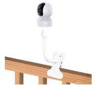 Support universel pour babyphone et caméra bébé - fixation flexible sans perçage vis 1/4"" et serrage sécurisé