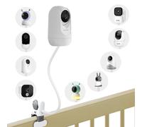 Support universel pour babyphone momcozy BM01/BM03/BM04 - Support universel pour caméra bébé GHB/BOIFUN/ieGeek/OBVHNUA/Owlet - Support de serrage flexible pour appareil photo avec trou fileté standard