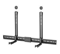 LogiLink Support universel pour barre de son BP0205 – 86–155 mm de profondeur – Noir