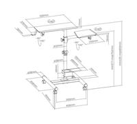 Support Universel Pour Clavier Et Souris - Oplite - Noir