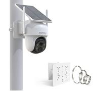 Support universel pour gouttière adapté PT Ultra accessoire de montage caméra teinte blanche