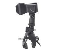 Support universel pour microphone compatible avec tuyaux et trépieds de 16 mm à 40 mm pour un montage sécurisé