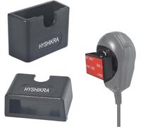 Support Universel pour Microphone Radio Ham CB, Bouton Rond avec Dos adhésif pour Motorola HLN9073B CDM1250 CDM750 GM300 M1225 GM3688 GTX800 Kenwood TK768G TK868G TM471A (Noir 02, 2 Pack)